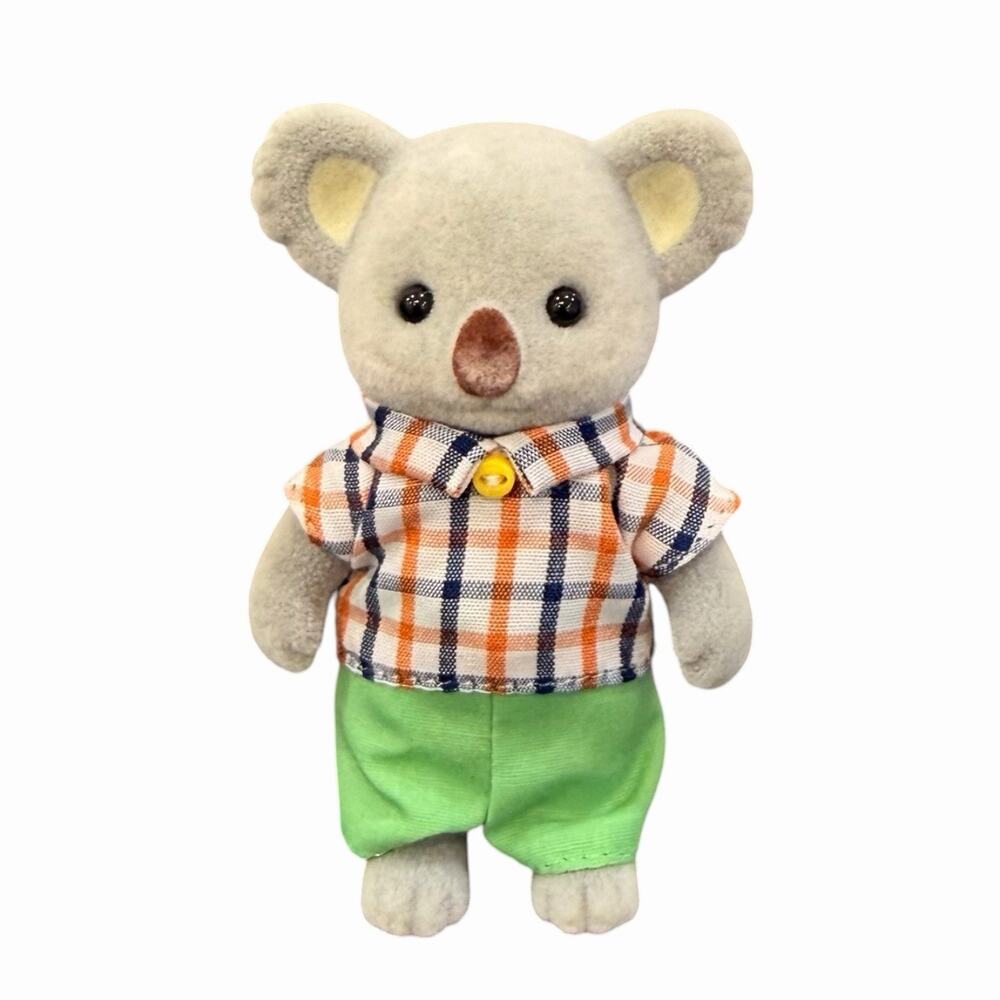 Calico Critters Sylvanian Families Outback Koala Father Bruce Outback Plaid